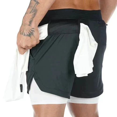 Miesten Jordan urheilushortsit 2-in-1 rakenteella - Image 5
