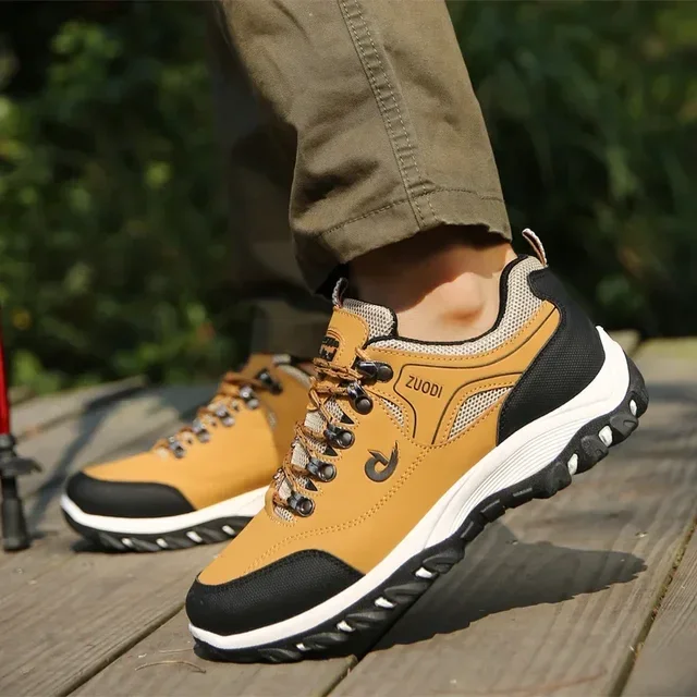 Miesten Vapaa-ajan Sneakerit Keveä Kestävä Kangas - Image 3