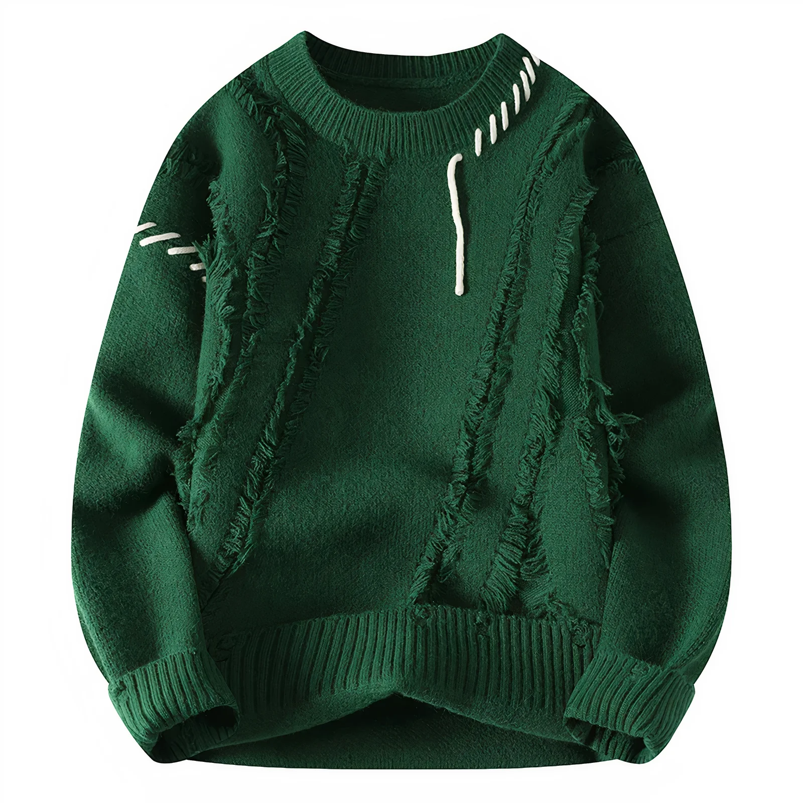 Miesten Villapaita Tilkkutäkki Tyylikäs Design - Image 7