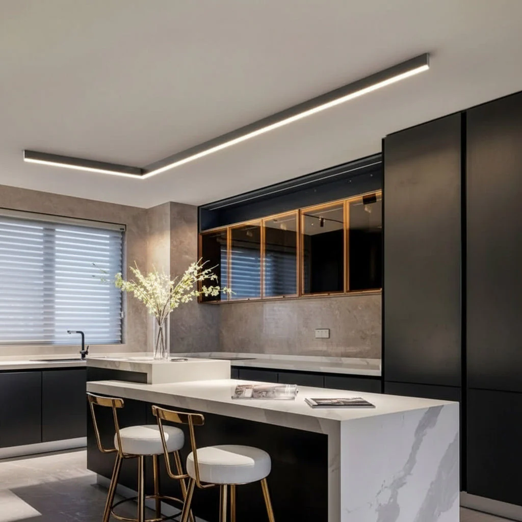 Minimalistinen LED-kattovalaisin Skandinaavinen Muotoilu - Image 6