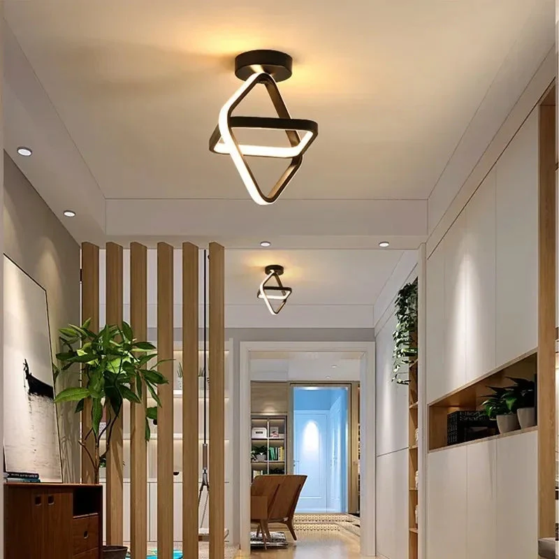 Moderni LED-kattovalaisin 18W Kaksirenkaalla - Image 2