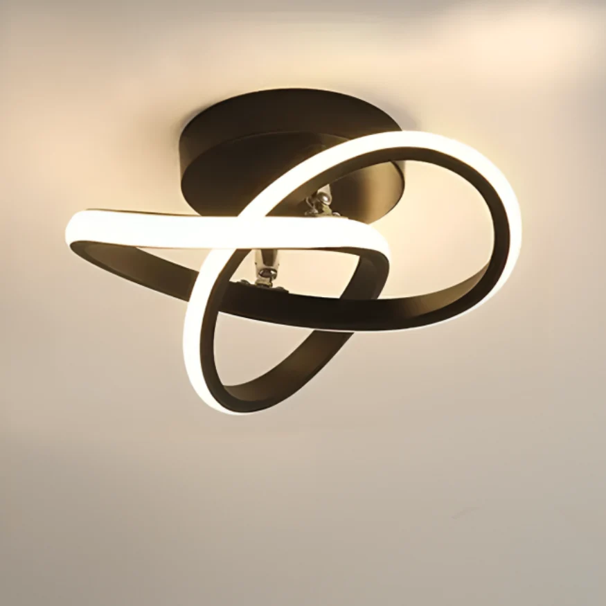 Moderni LED-kattovalaisin 18W Kaksirenkaalla - Image 7