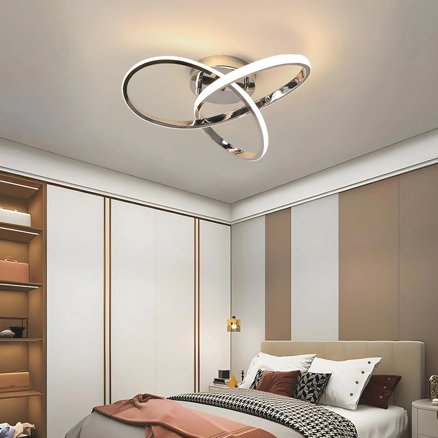 Moderni LED-kattovalaisin Kukka Design - Image 6