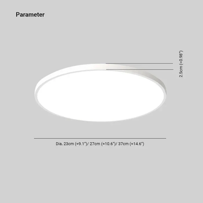 Moderni LED Kattovalaisin Pyöreä Muotoilu Olohuoneen Valaisin - Image 4