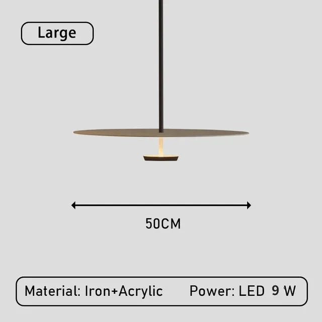 Moderni LED-riippuvalaisin Minimalistisella Muotoilulla - Image 8
