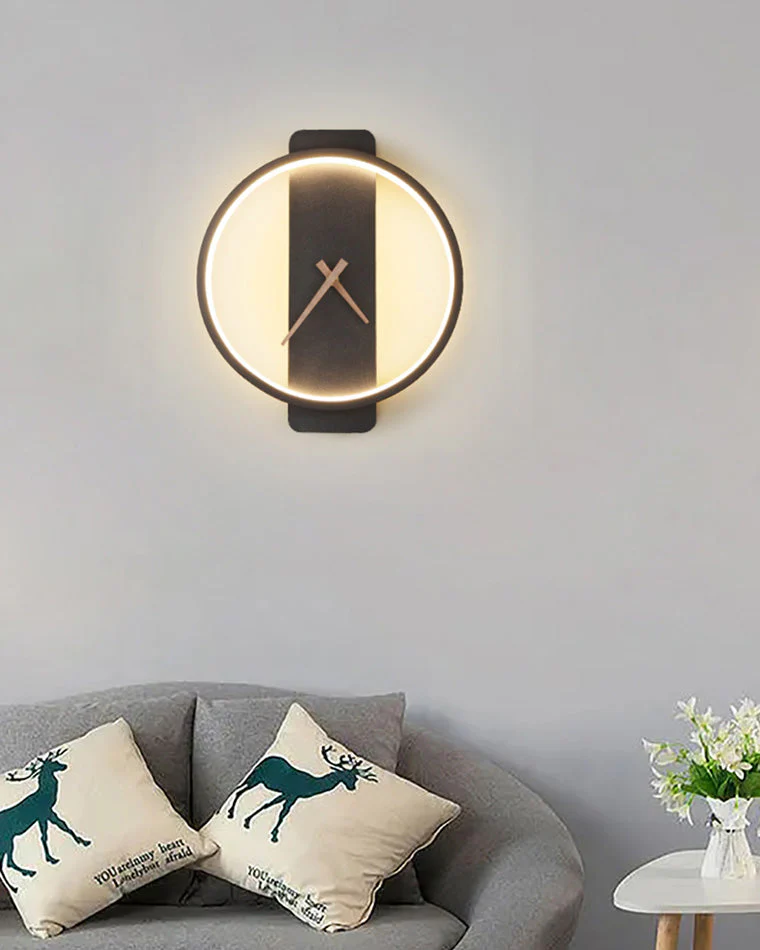 Moderni Minimalistinen Seinäkello LED-valolla - Image 8