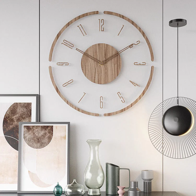 Moderni Minimalistinen Seinäkello Skandinaaviseen Sisustukseen - Image 3