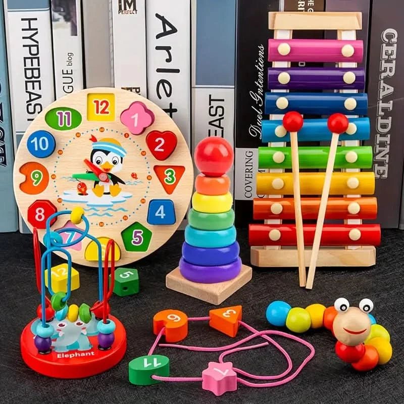 Montessori-setti 5-in-1 Vauvoille ja Taaperoille - Image 2
