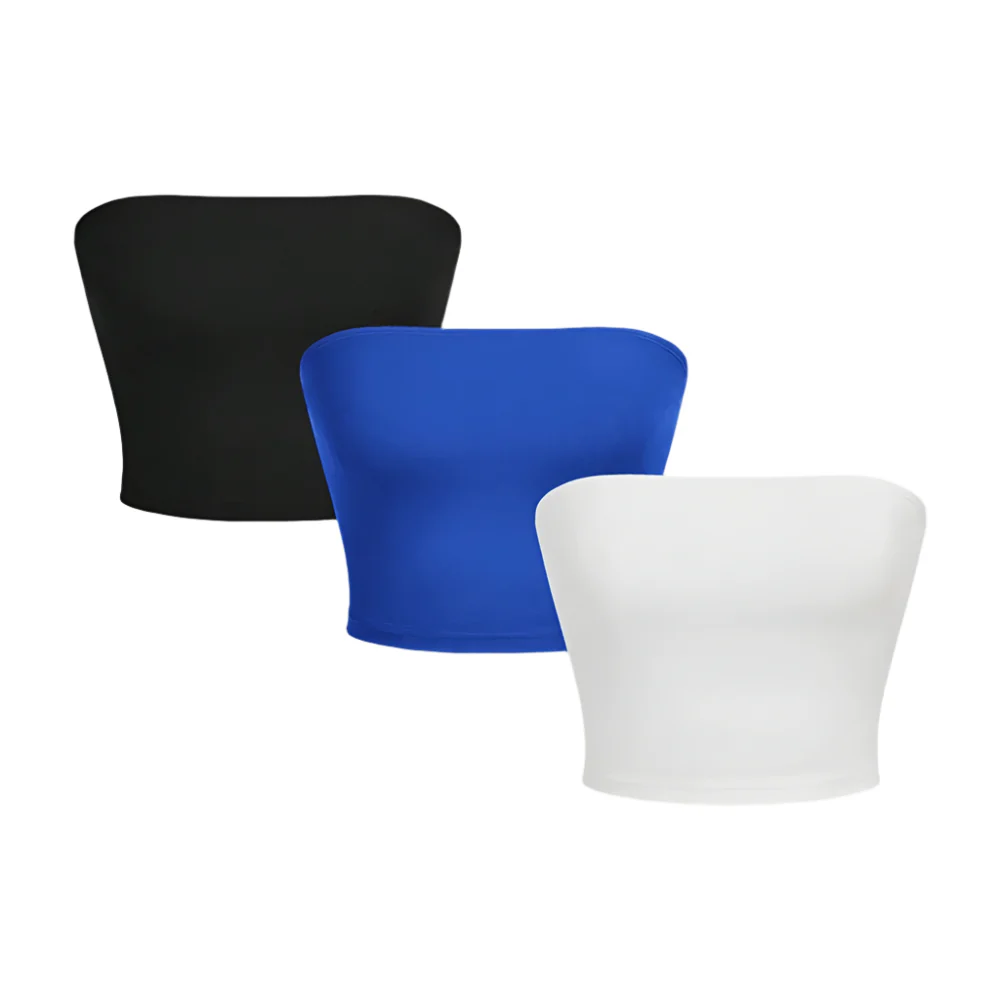 Naisten Crop Tube Top - Image 4