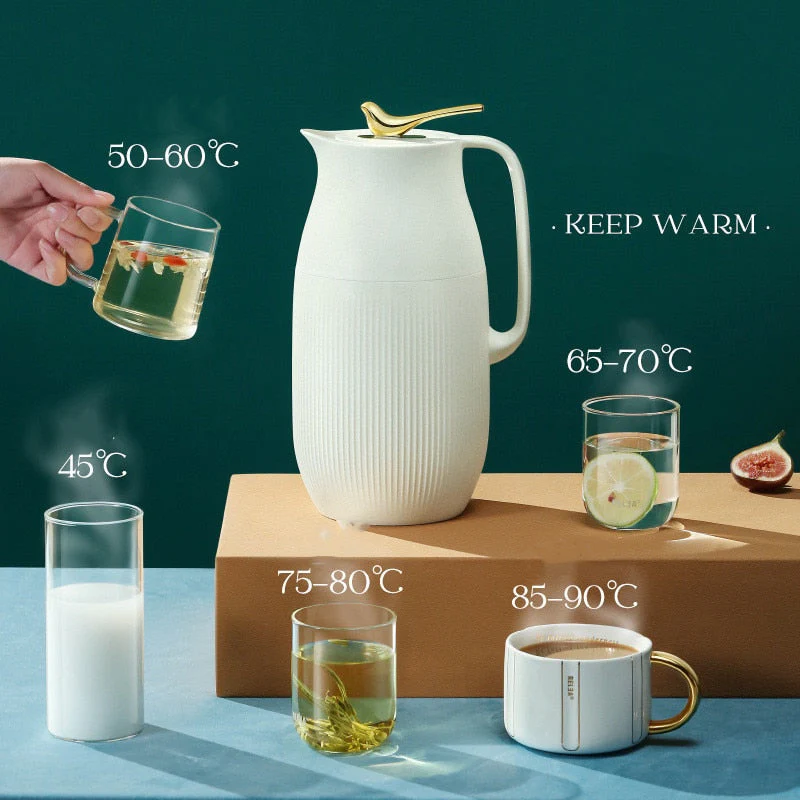 Naisten Eristetty Lämpöpullo Minimalistisella Tyylillä - Image 4