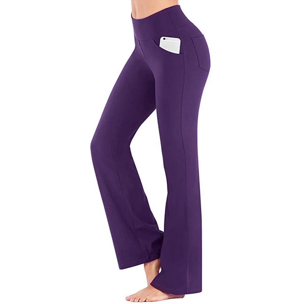 Naisten Flare Bootcut Joogahousut - Image 5