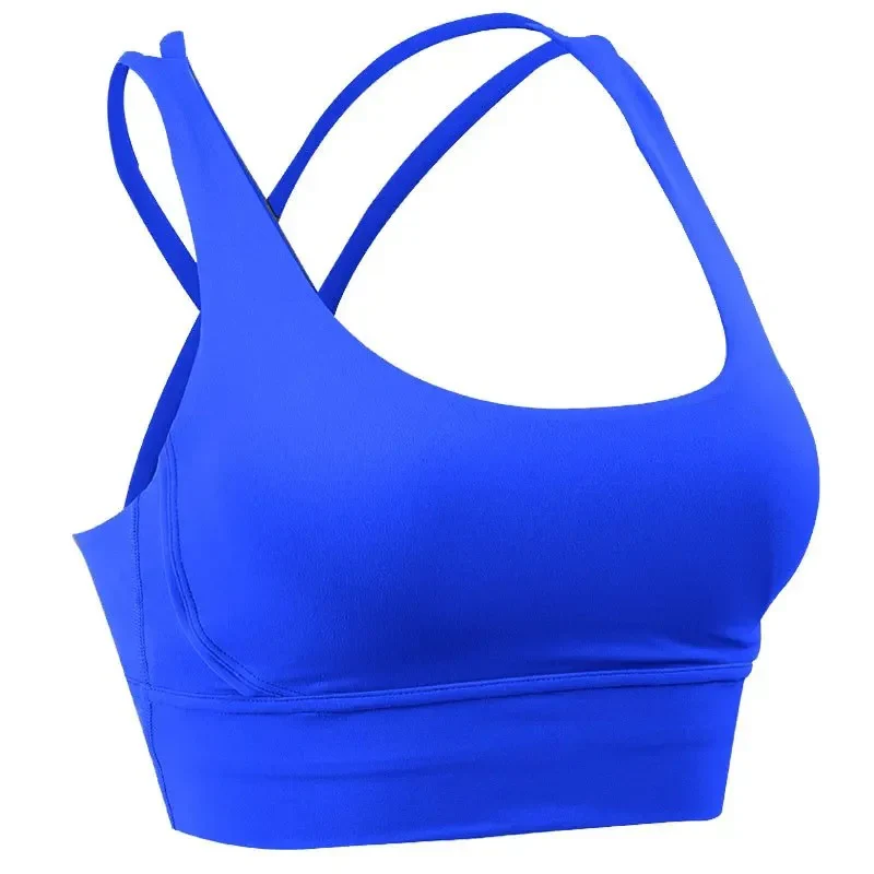 Naisten hengittävä Cross-selkä Sport Bra - Image 2