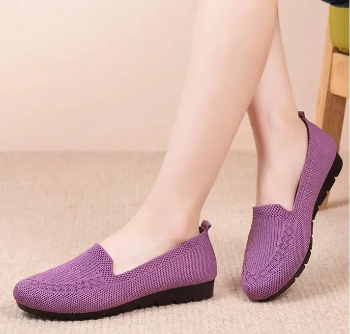 Naisten hengittävä Slip on Loaferit - Image 10