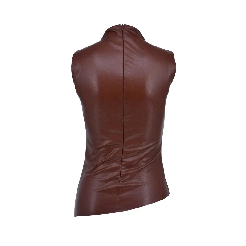 Naisten hihaton bodycon-tyylinen rento tankkitoppi - Image 3