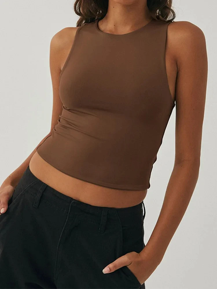 Naisten hihaton Slim Fit urheiluliivi - Image 11