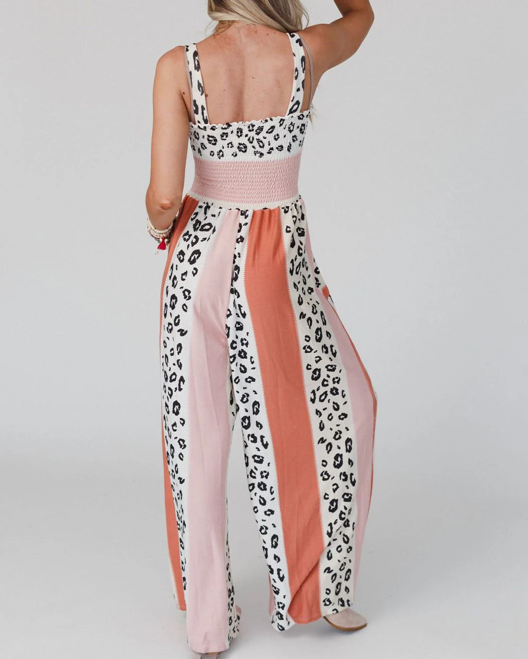 Naisten Jumpsuit Leveillä Jaloilla Polyesterista Elegantti Mukava - Image 3