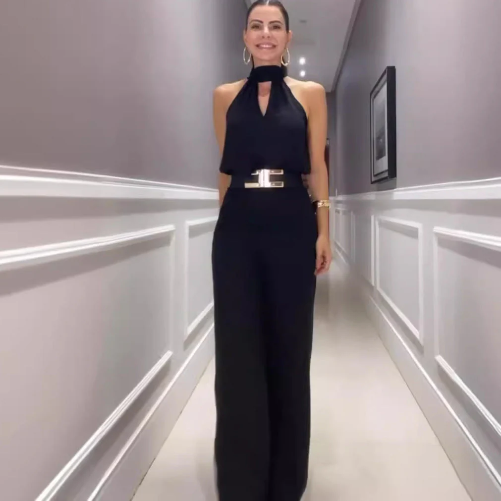 Naisten Jumpsuit Mukava Polyesteri Ergonominen Muotoilu