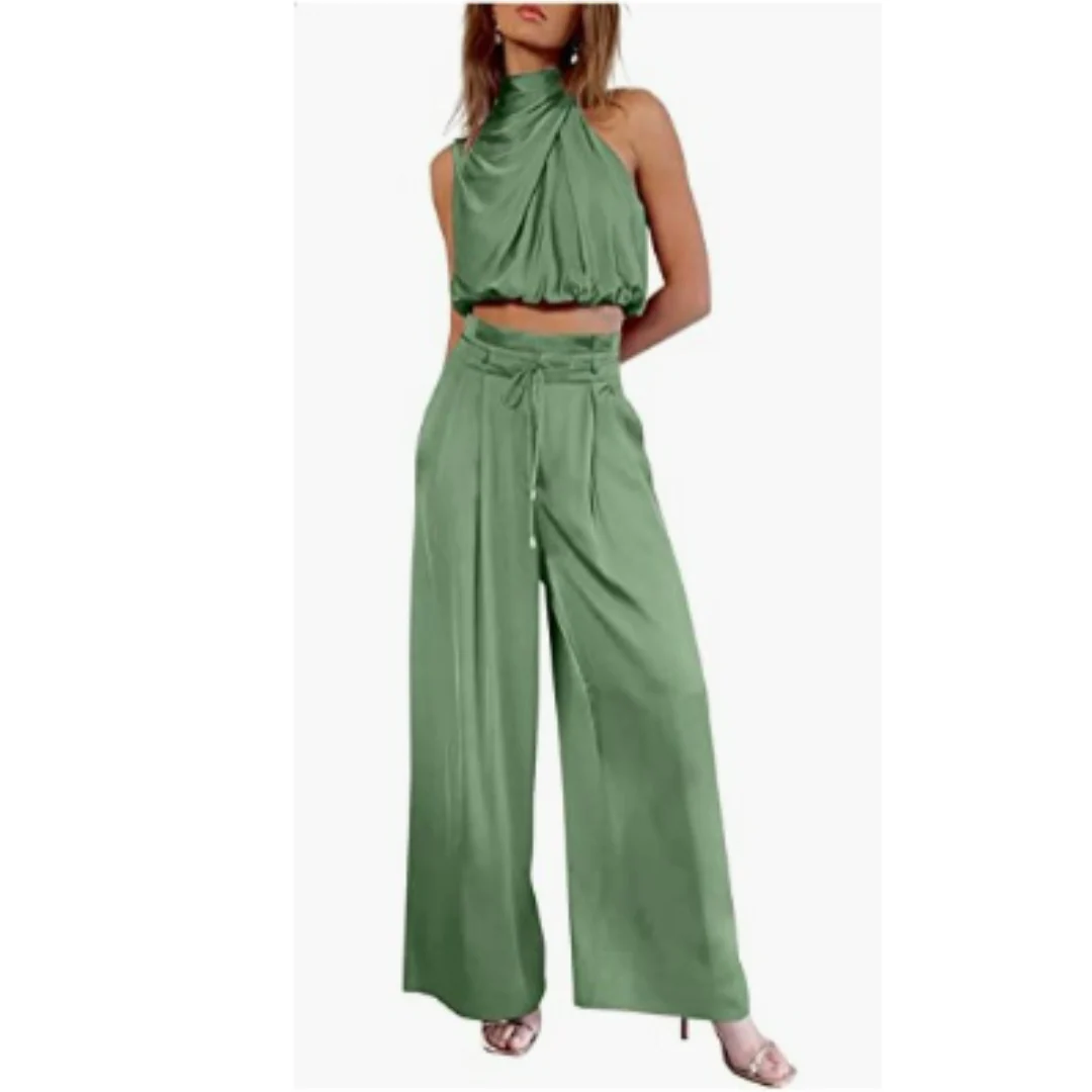 Naisten Jumpsuit Rento Moderni Kangas - Image 5