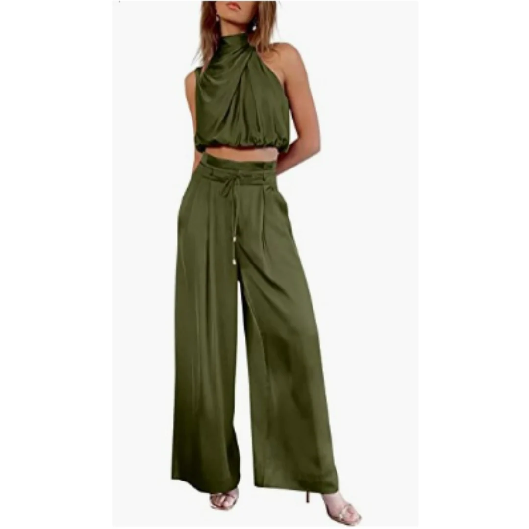 Naisten Jumpsuit Rento Moderni Kangas - Image 7