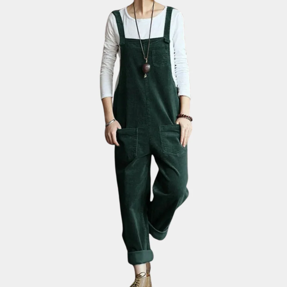 Naisten Jumpsuit Sametista Rento Leikkaus Monikäyttöinen Tyyli - Image 8