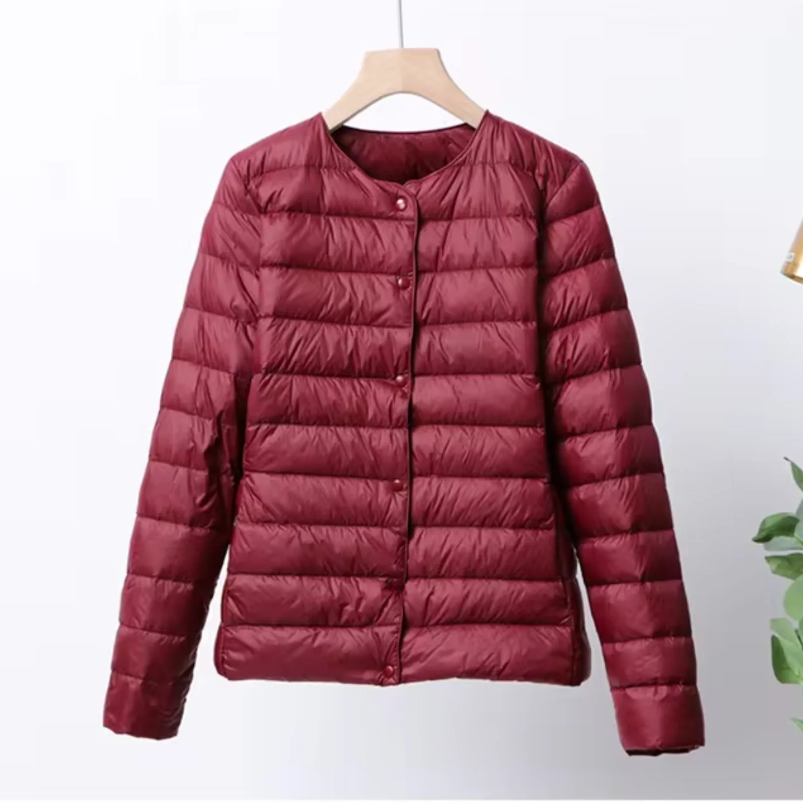Naisten Kevyt Kylmätakki Slim Fit - Image 9