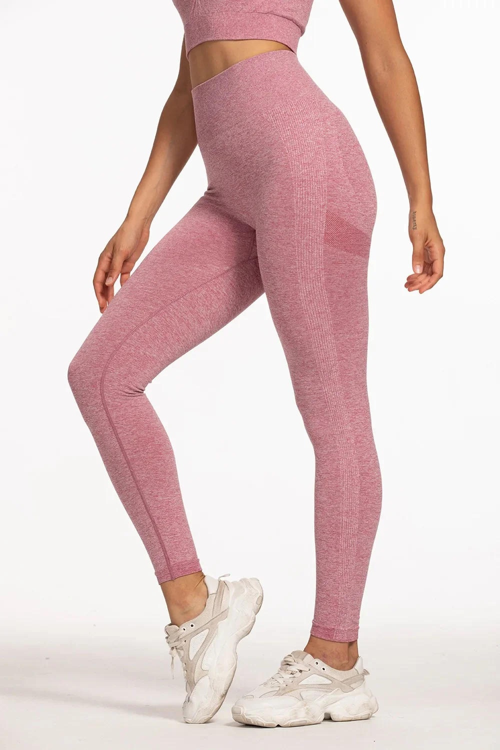 Naisten korkea vyötärö Workout Leggingsit - Image 16