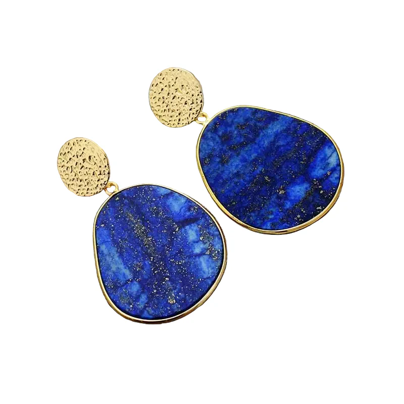 Naisten Korvakorut Lapis Lazuli