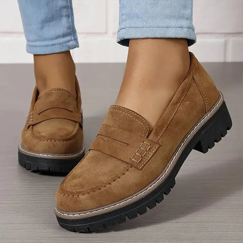 Naisten Loaferit Mukava Suede - Image 5