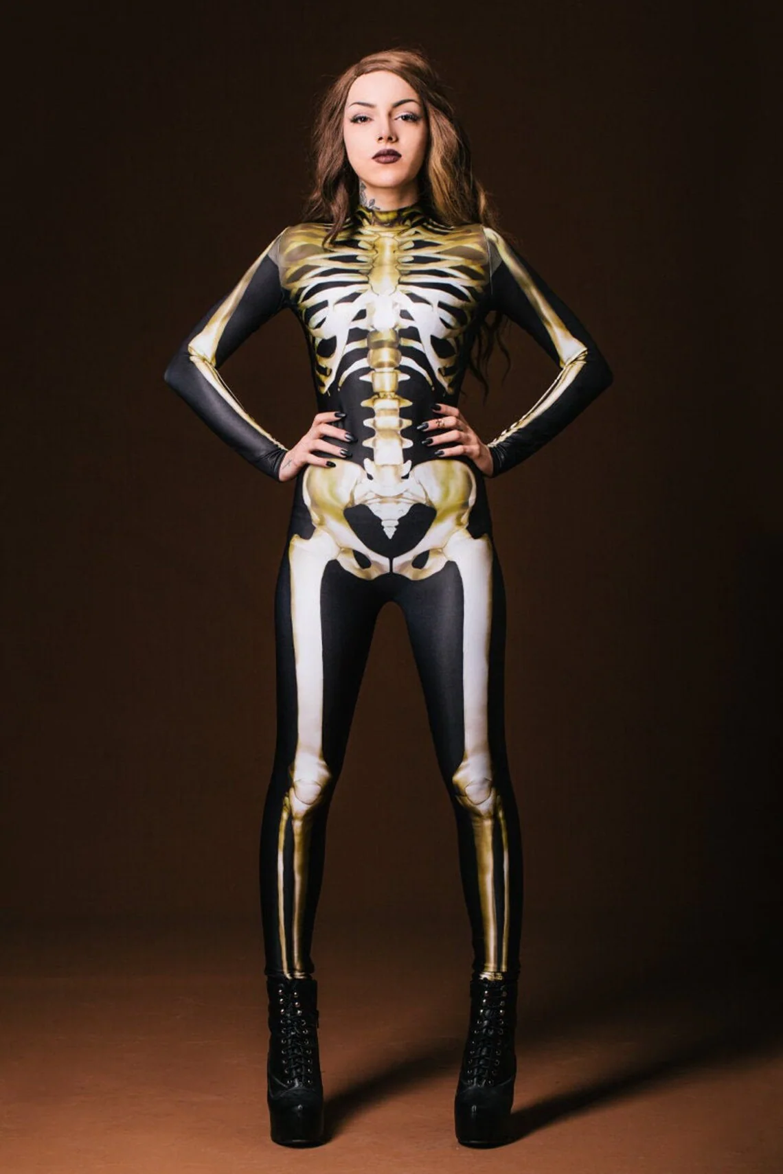 Naisten Luurankopuku Halloween-juhliin - Image 9