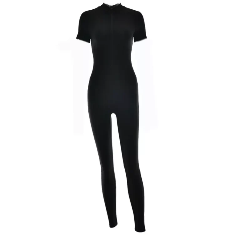 Naisten Lyhythihainen Fitness Playsuit