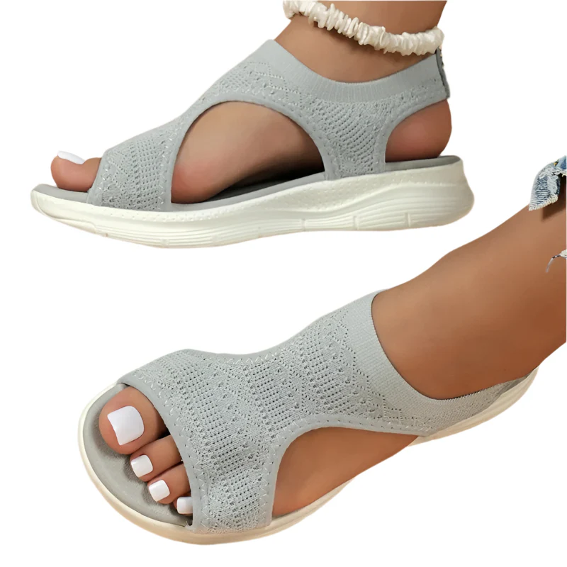 Naisten Mesh Platform kiila sandaalit - Image 3