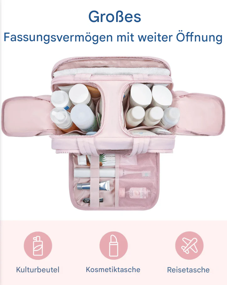 Naisten Monikäyttöinen Hygienialaukku Organisoitu - Image 4