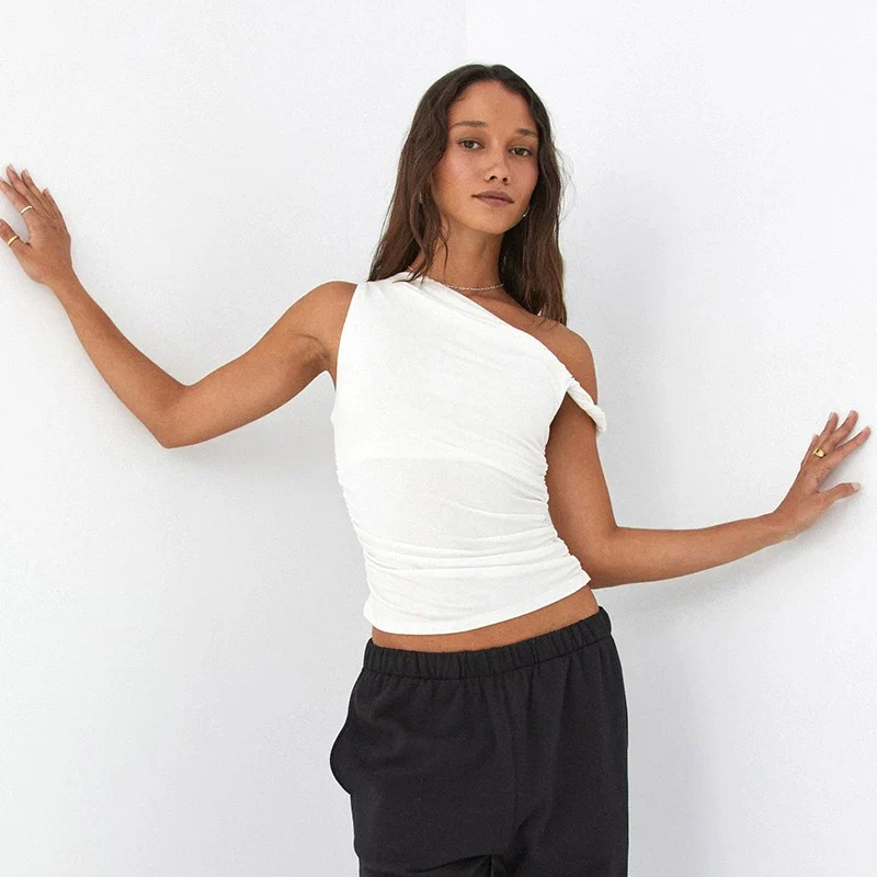 Naisten off-shoulder Crop tankkitoppi - Image 9