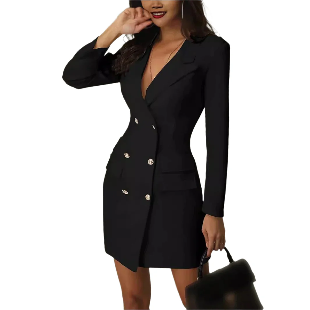 Naisten ohut Blazer-mekko - Image 6