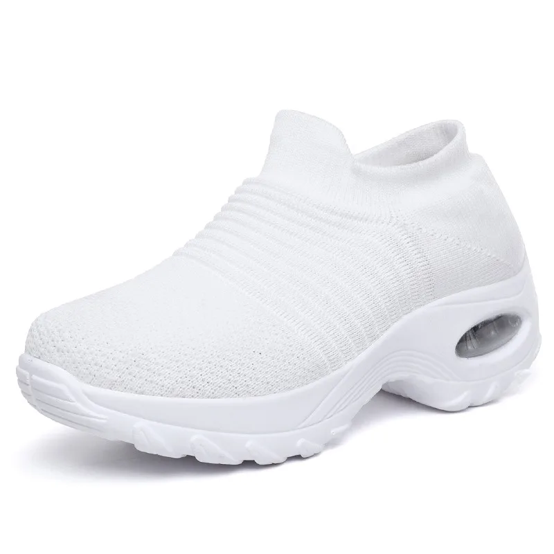 Naisten Terapeuttinen Sneakerit Alustalla Musta Valkoinen Punainen - Image 10
