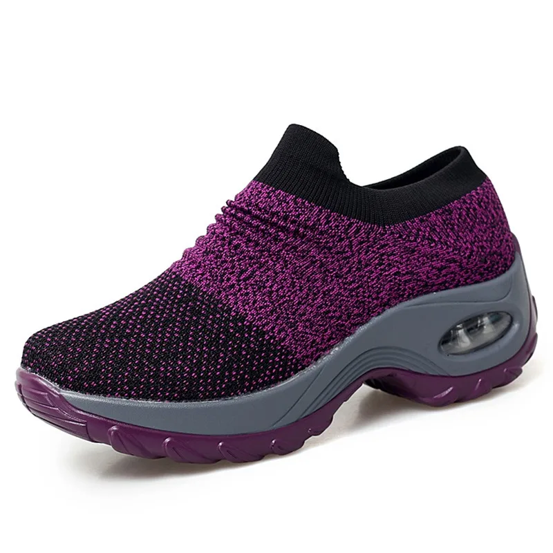 Naisten Terapeuttinen Sneakerit Alustalla Musta Valkoinen Punainen - Image 7