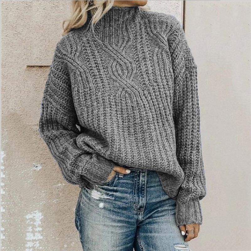 Naisten Pullover Klassinen Mukavuus - Image 3