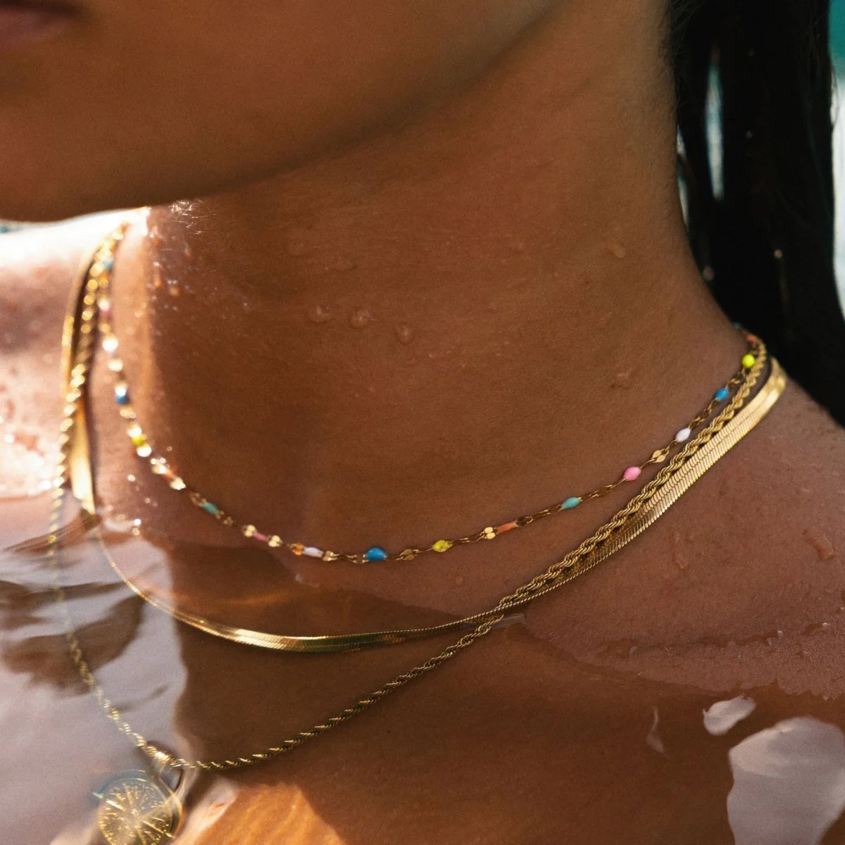 Naisten Rainbow Choker -kaulakoru - Image 3