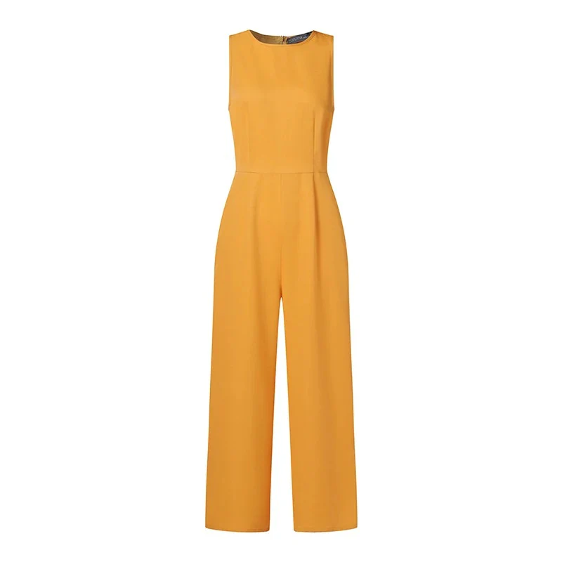 Naisten Rento Vyötärö Tank Playsuit