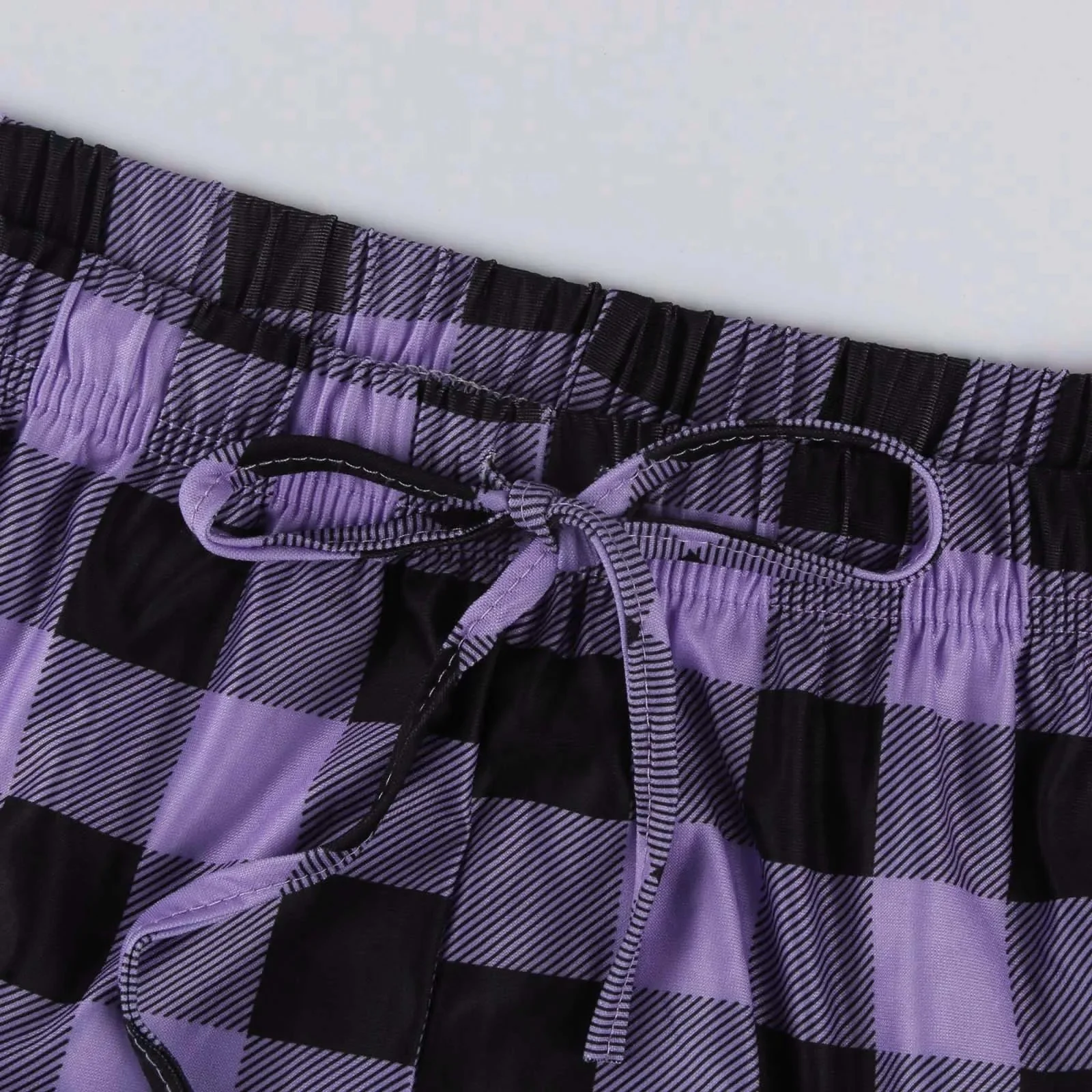 Naisten ruudullinen painettu pyjama - Image 12