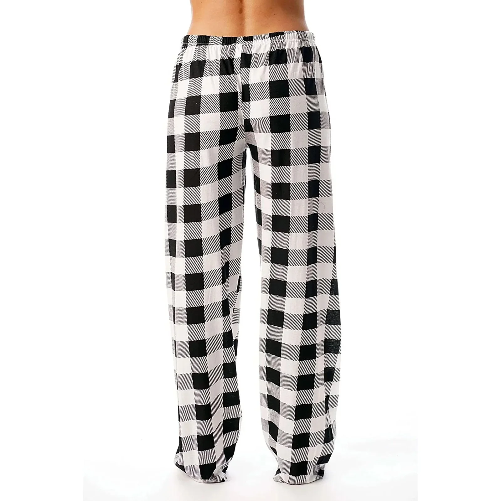 Naisten ruudullinen painettu pyjama - Image 14