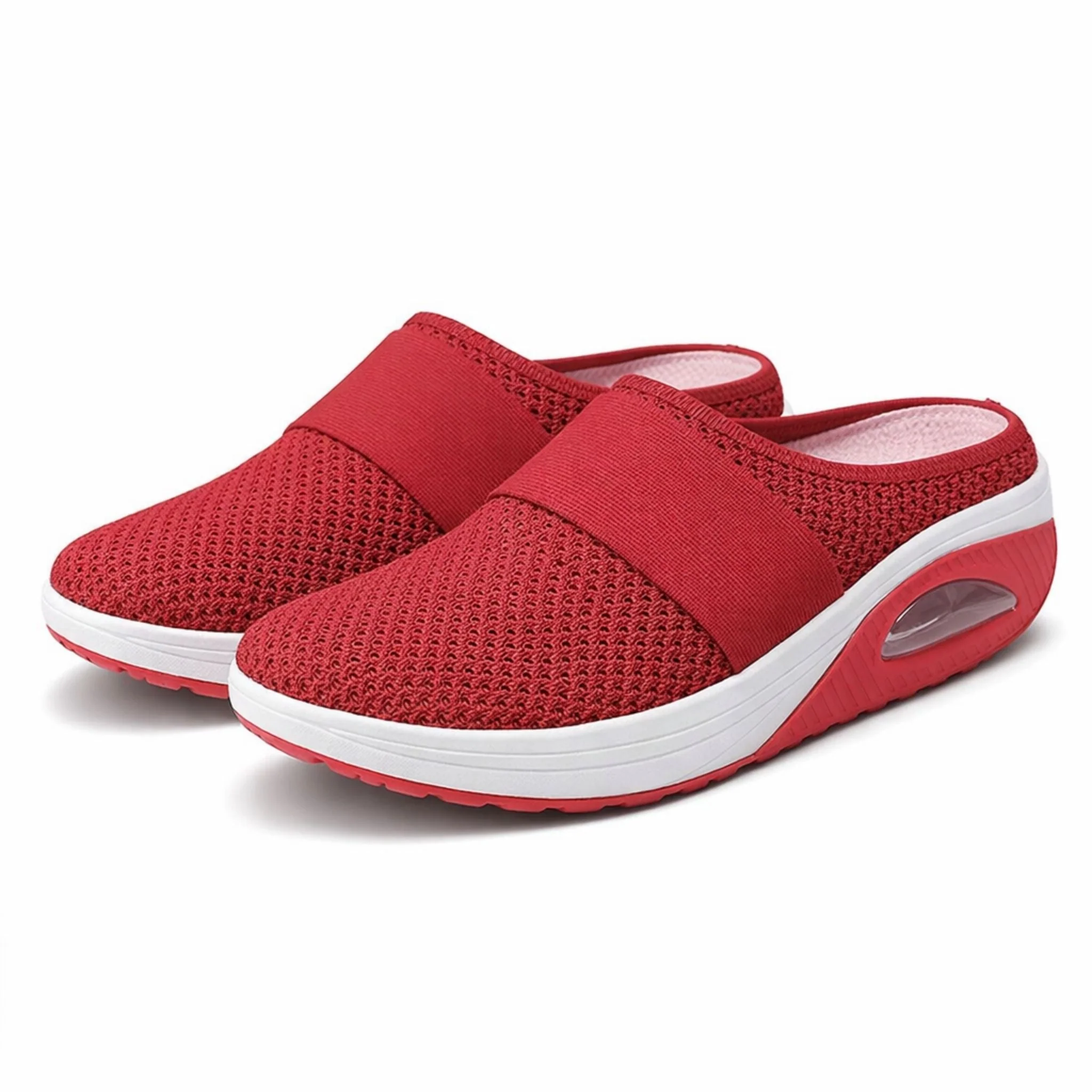Naisten Slip-On Kävelykengät Ilmatyynydesignilla