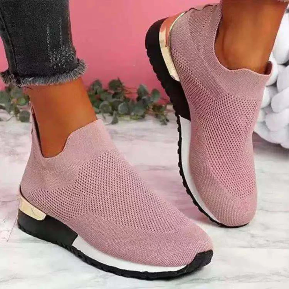 Naisten Slip-On Kengät Hengittävällä Designilla - Image 5
