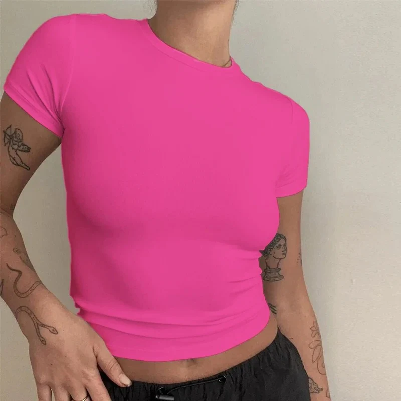 Naisten Sportive Slim Fit T-paita - Image 7