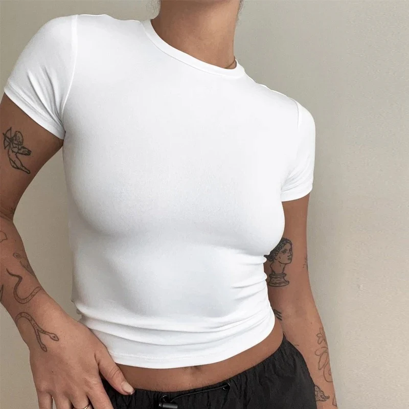 Naisten Sportive Slim Fit T-paita - Image 8