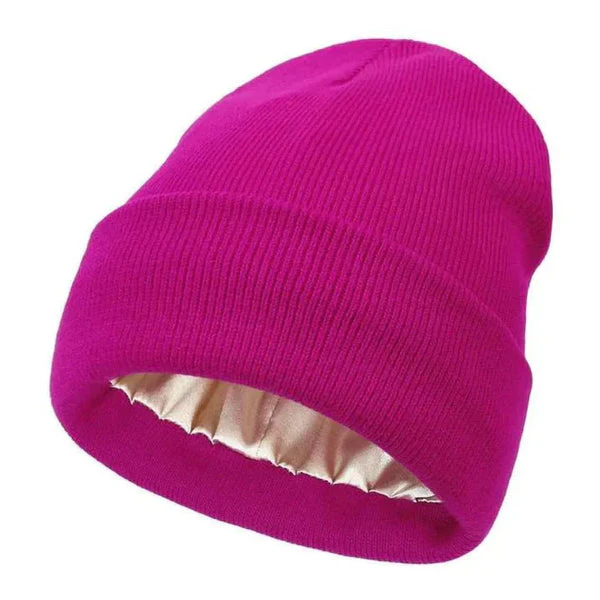 Naisten Talvihattu Tyylikkäällä Silkkivuorella - Image 11