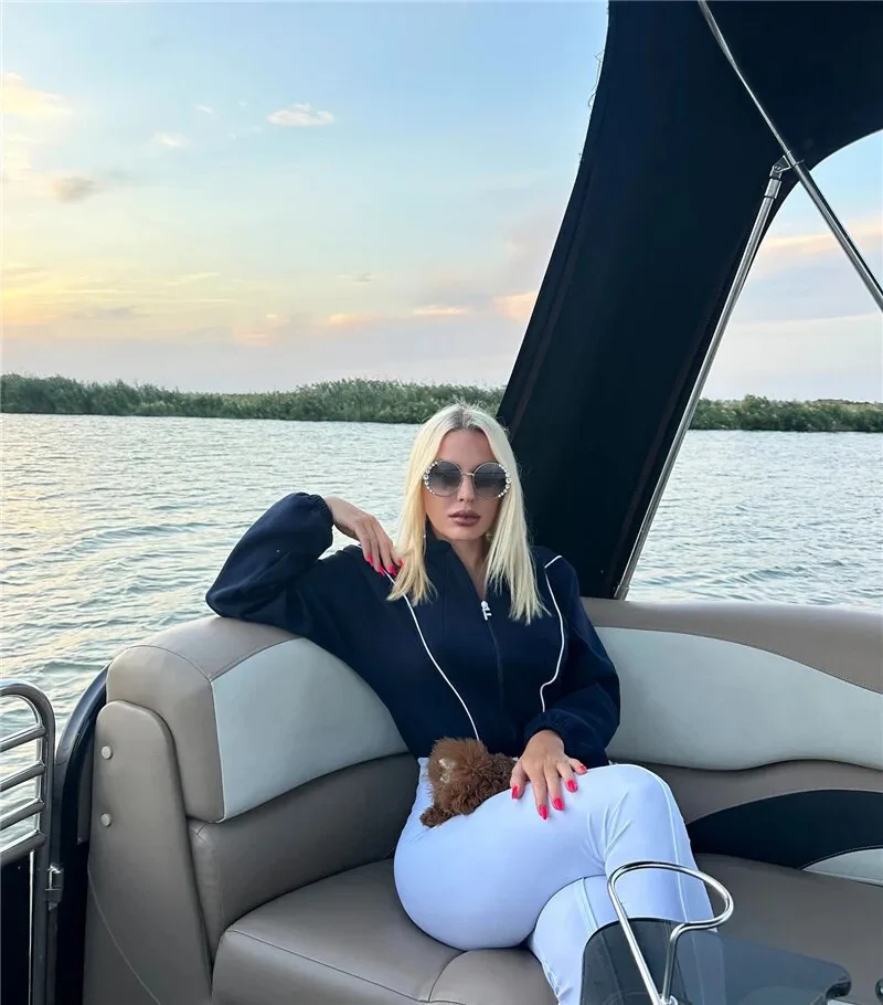 Naisten Turtleneck Pitkähihainen Jumpsuit - Image 8
