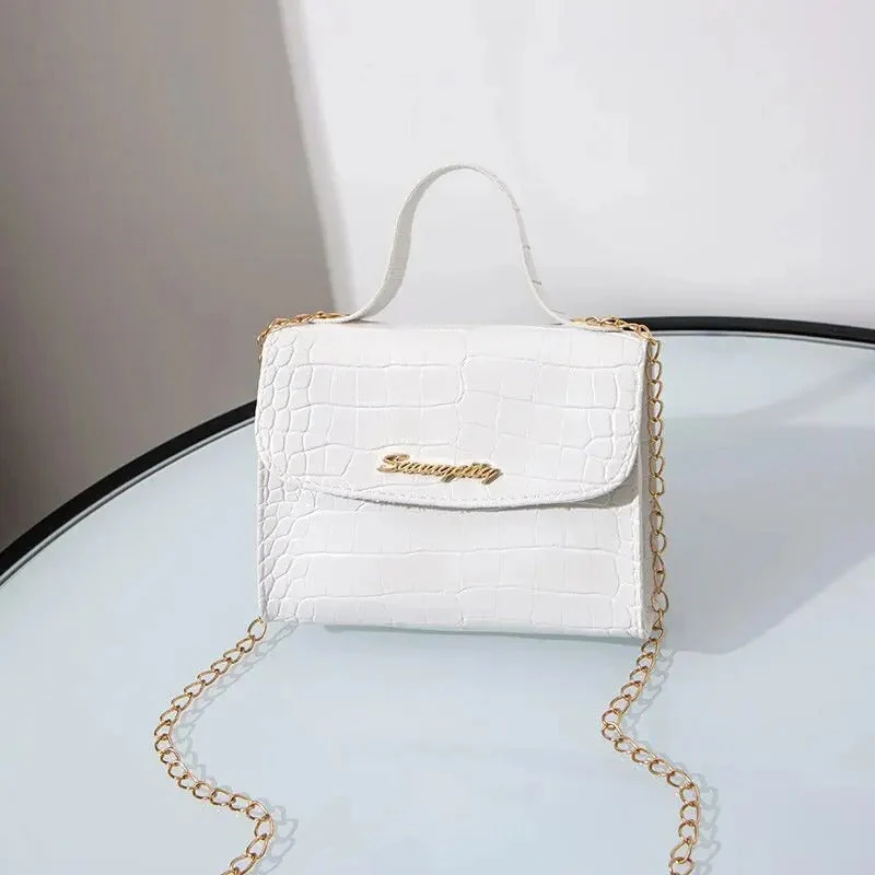 Naisten tyylikäs ketju Crossbody laukku - Image 4