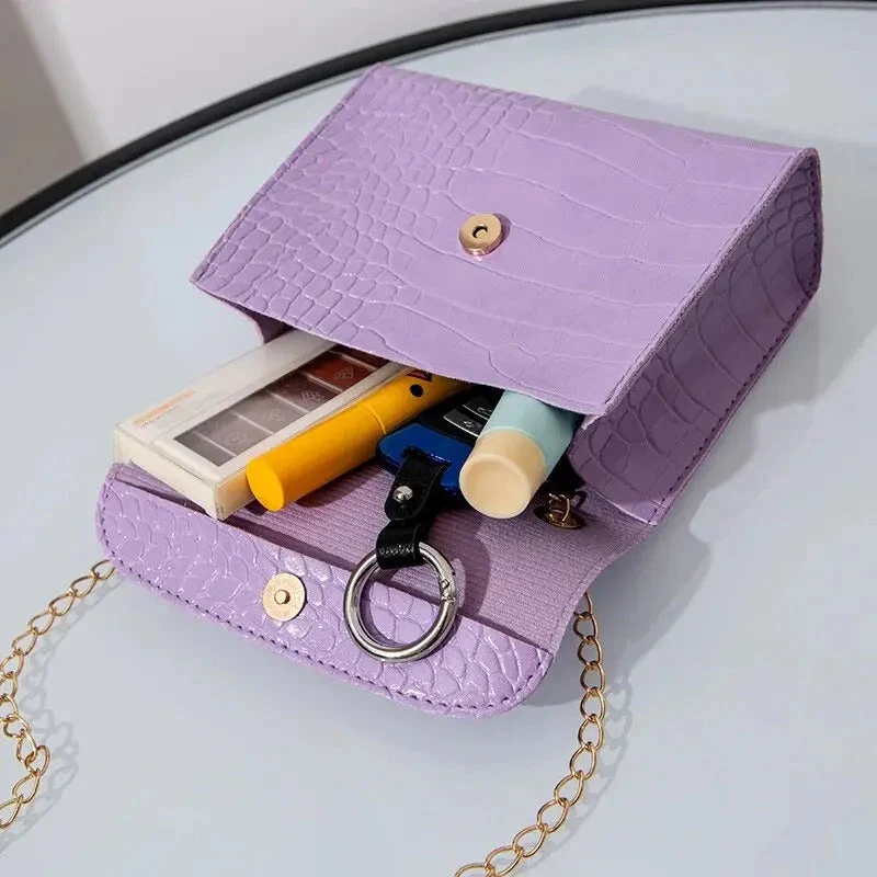 Naisten tyylikäs ketju Crossbody laukku - Image 6
