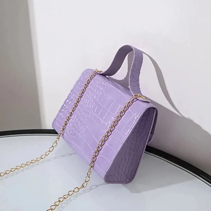 Naisten tyylikäs ketju Crossbody laukku - Image 8